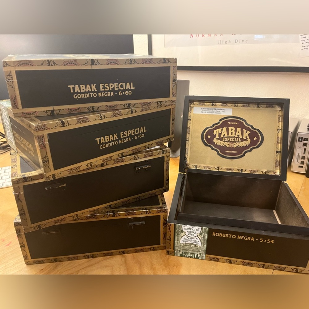 Tabak Cigar boxes